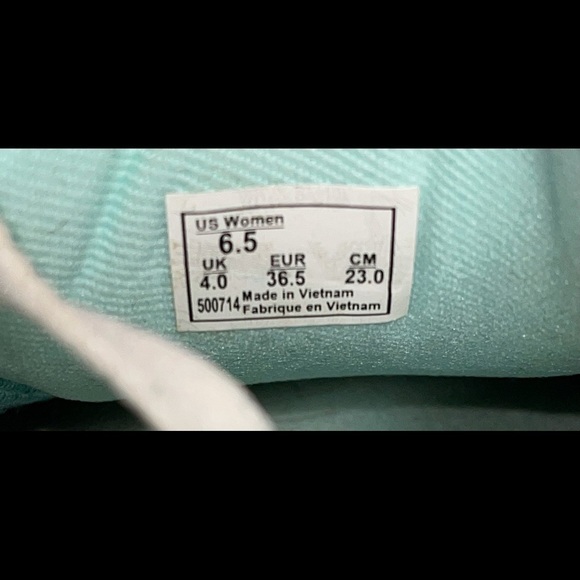 Vans classic turquoise women’s sneakers - Picture 6 of 6